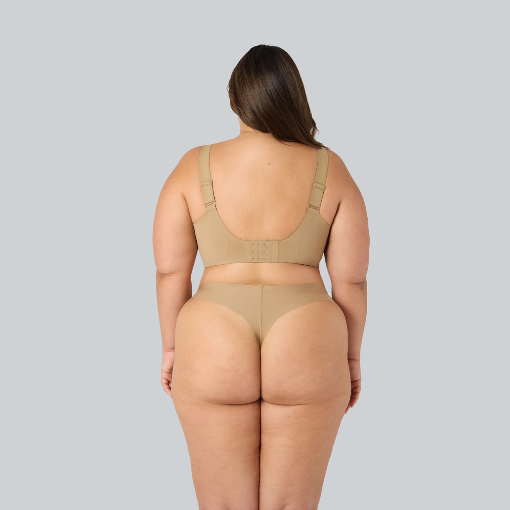 Komfort-Unterwäsche Bundle Plus Beige, Rückansicht #farbe_beige